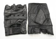 LEATHER WEIGHT LIFTING GLOVES